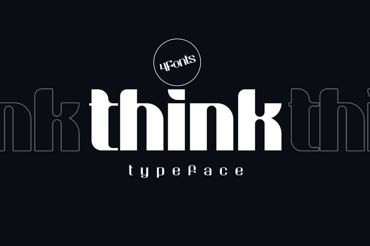 Download Think Font Free - Versatile Clean Typography