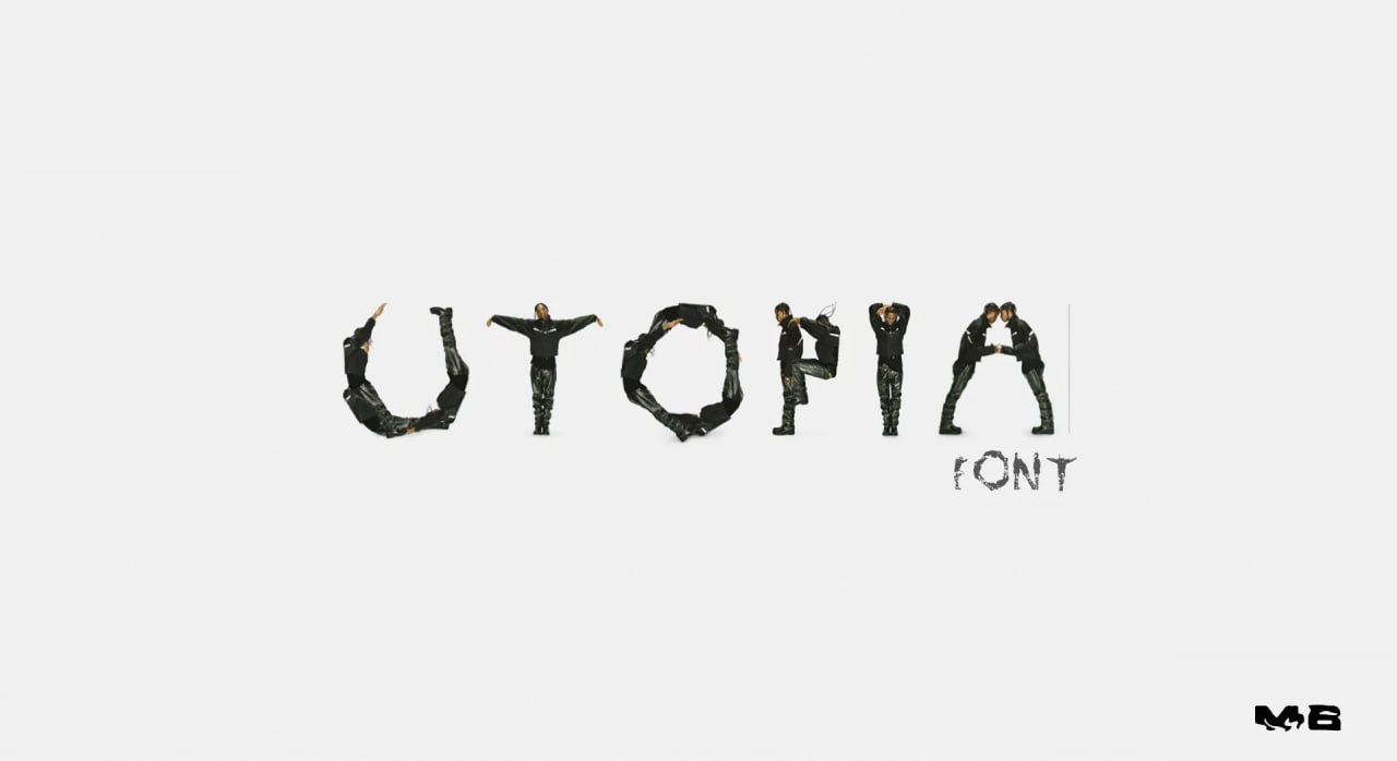 Laden Sie die Travis Scott Utopia Font kostenlos herunter - Einzigartige Urban Schriftart