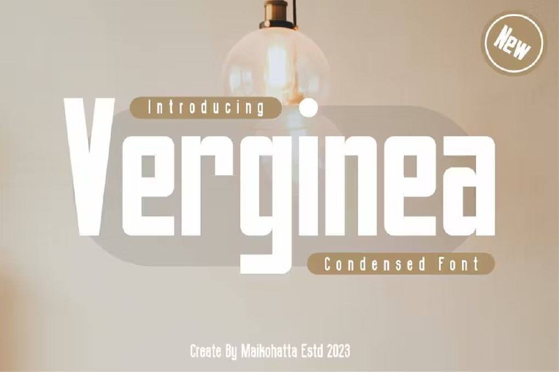 Download Verginea Condensed Font Free - Stylish & Versatile