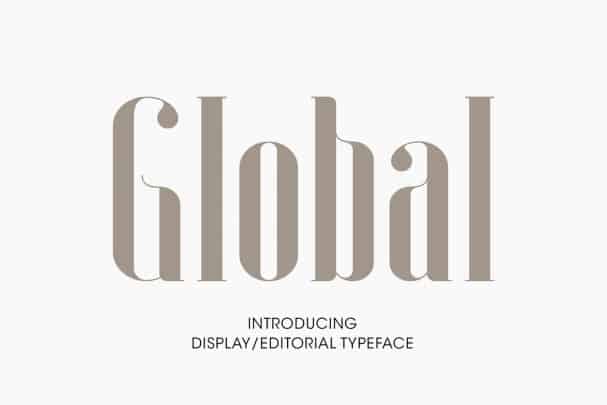 Download Global Font Free - Modern Versatile Typeface