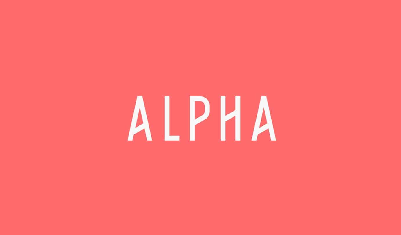 Download Alpha Font Free - Versatile and Modern Typeface