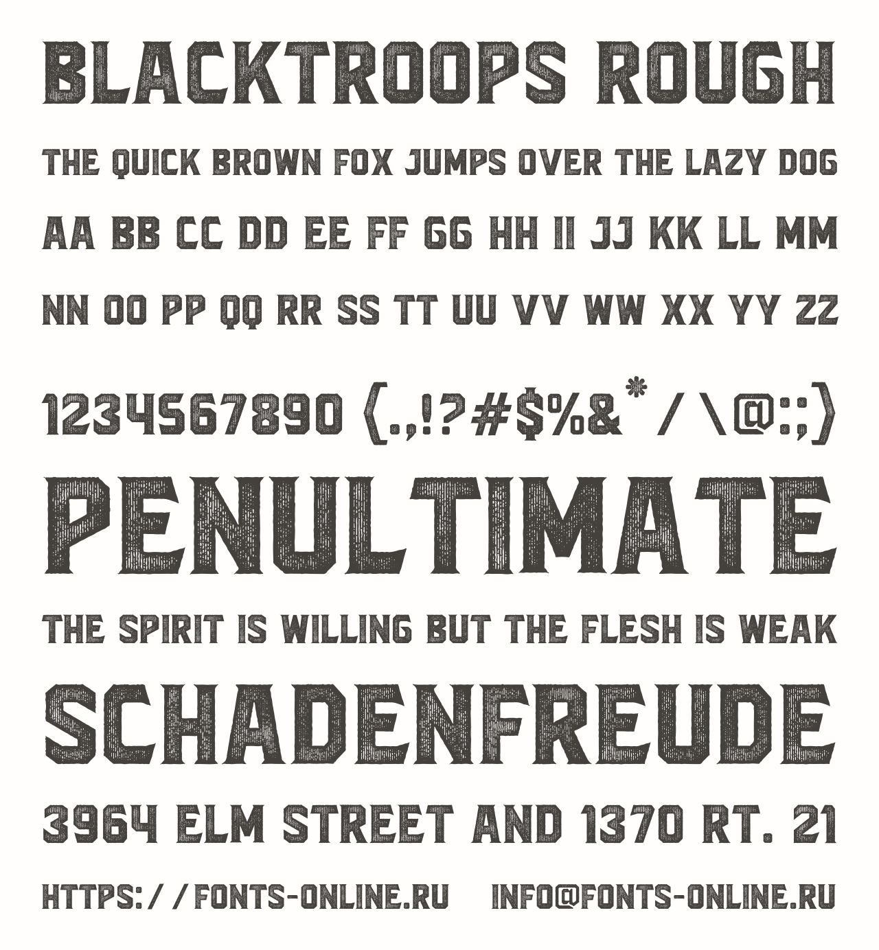 Download Blacktroops Roughinline Free – Bold Display Font