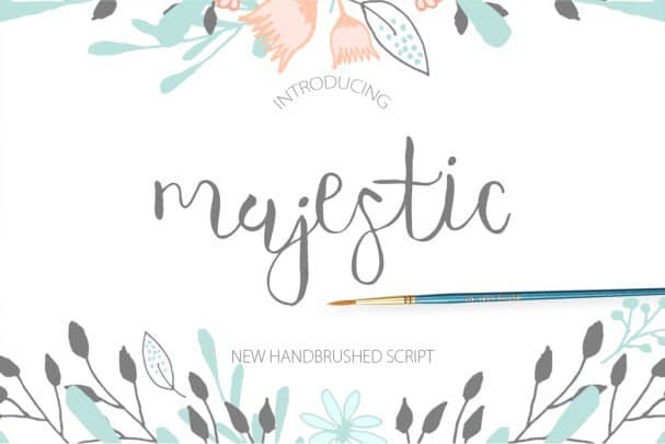 Download Majestic Script Font Free - Elegant Handwritten Style