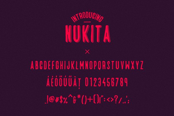 Download Nukita Handmade Font Free - Unique Artisan Style