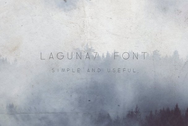 Download Laguna7 Font Free - Stylish and Modern Typography