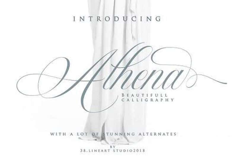 Download Athena Font Free - Elegant and Versatile Typeface