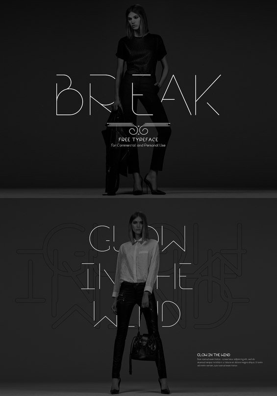 Download Break Font Free - Bold and Impactful Design