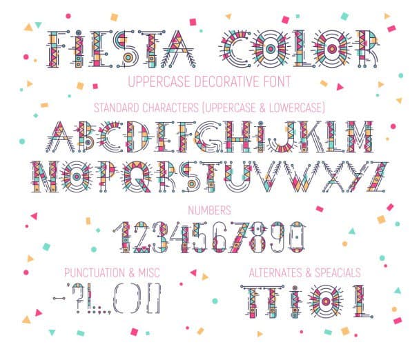 Fiesta Color Font