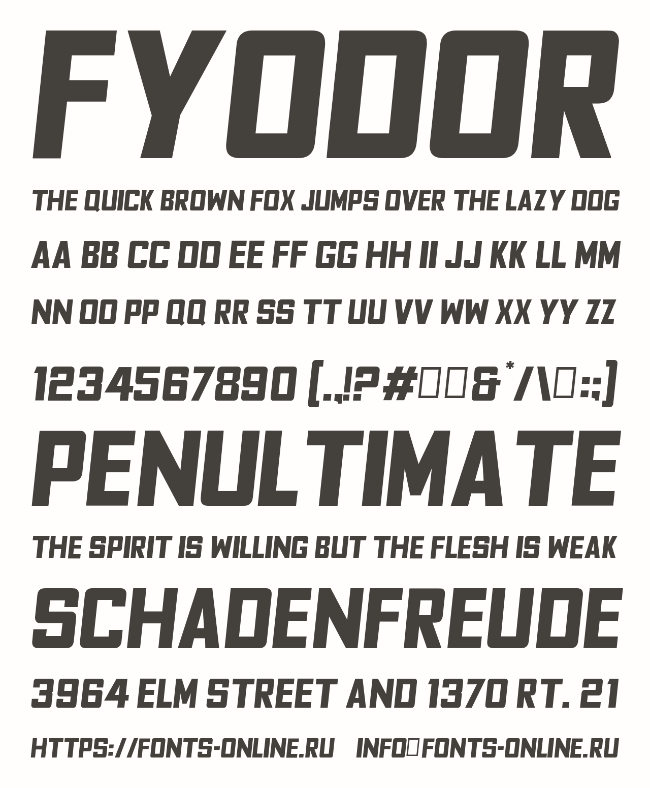 Download Fyodor Font Free - Elegant and Artistic Style