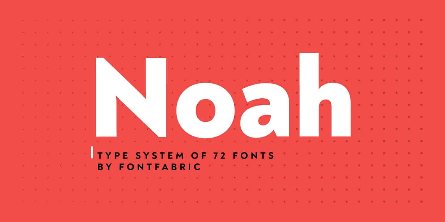 Download Noah Font Free - Versatile and Modern Typeface