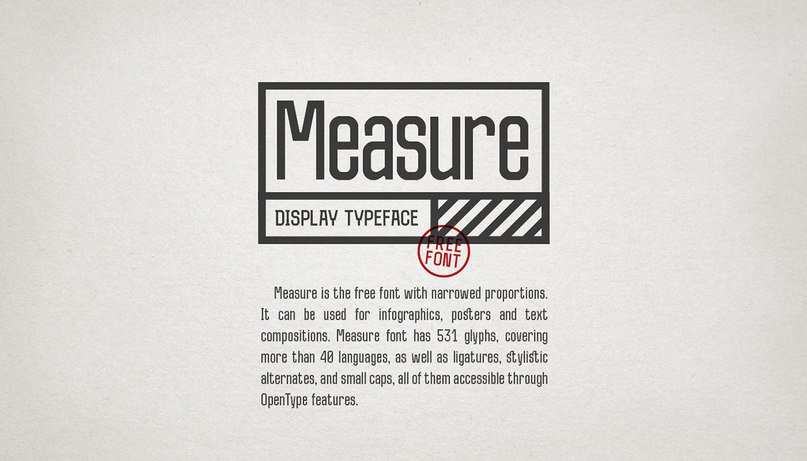 Download Measure Font Free - Sleek and Modern Typography