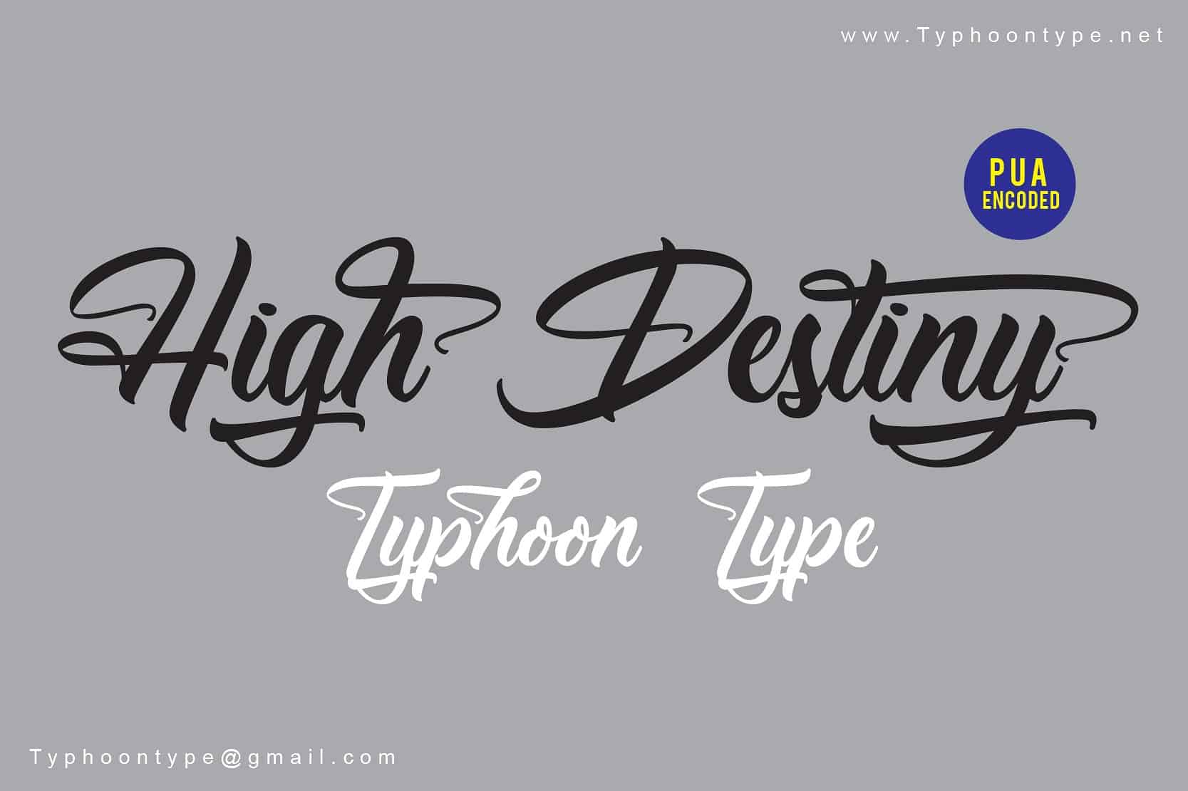 Download High Destiny Font Free - Stylish and Modern Typestyle