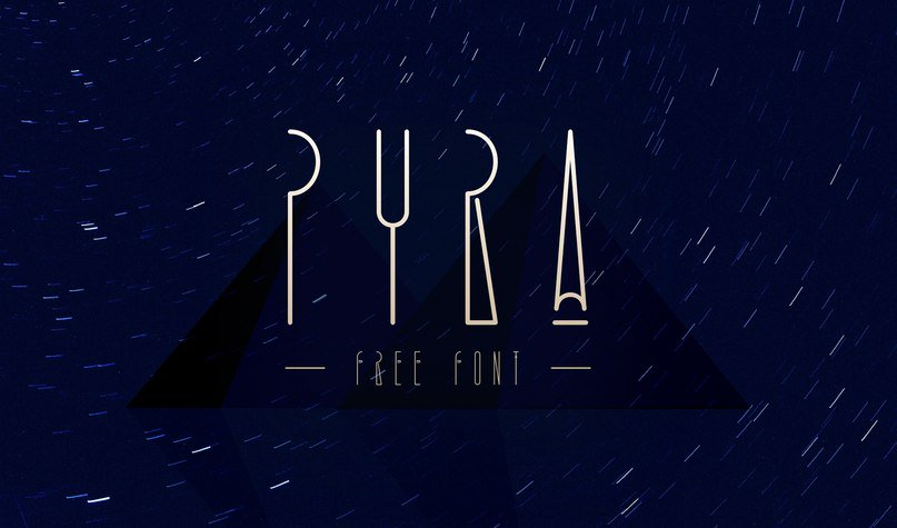 Download PYRA Font Free - Sleek Modern Typeface