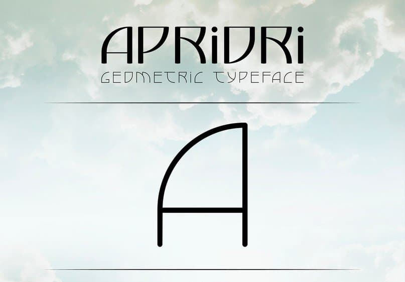 Download Apriori Font Free - Modern Geometric Typeface