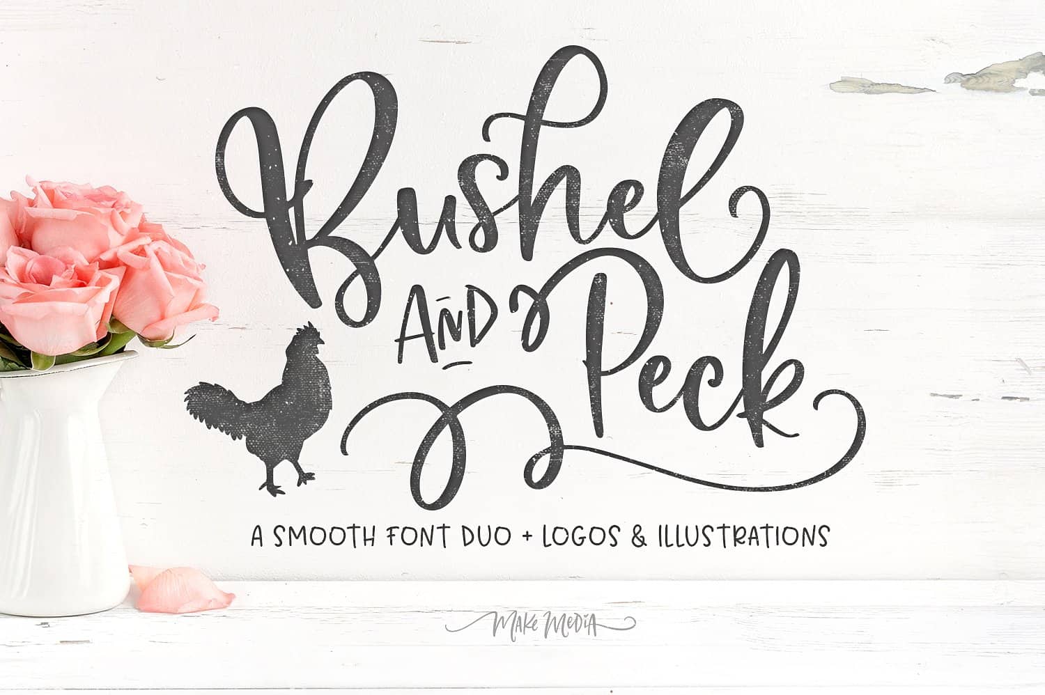 Скачайте бесплатно шрифт Bushel n Peck - уютный и игривый стиль