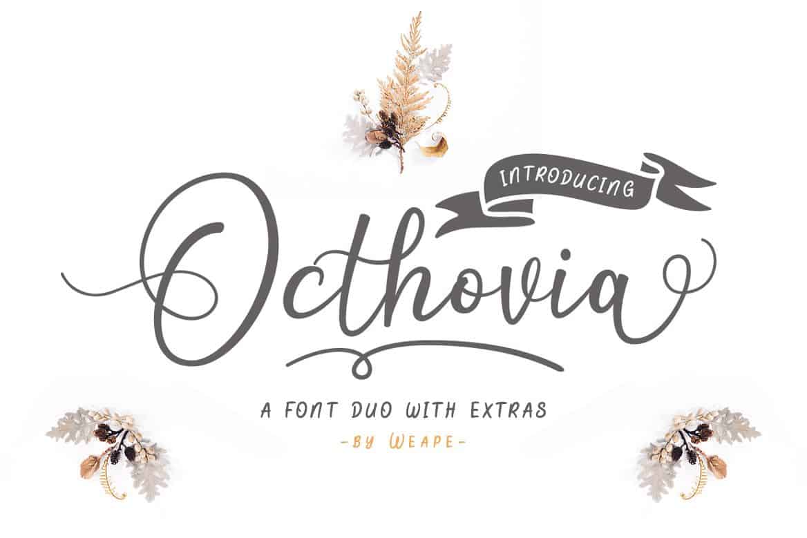 Octhovia Schriftart kostenlos herunterladen - Modern und Vielseitig