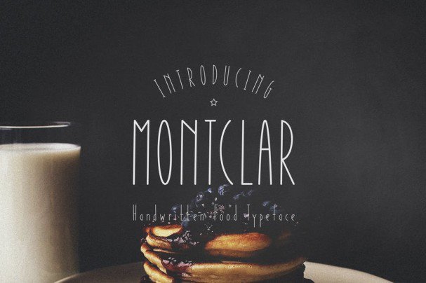 Montclar Handwritten Font