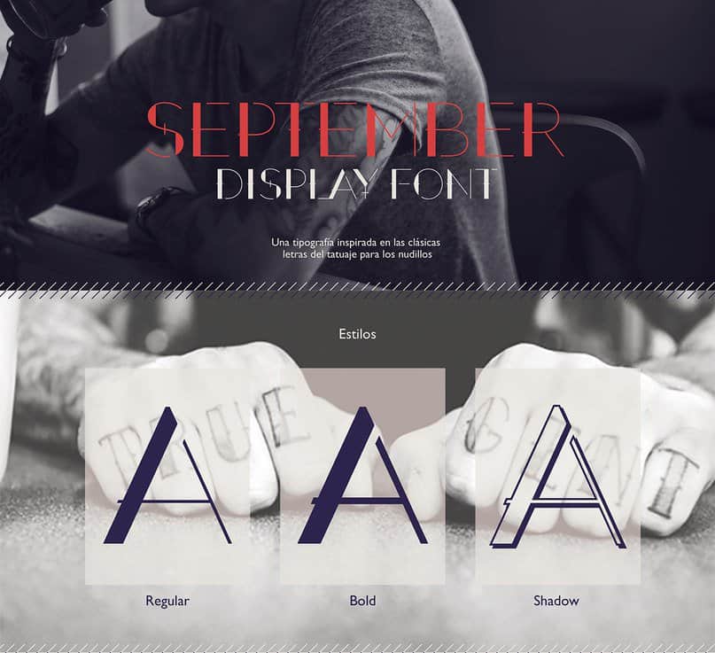 Free September Display Font - Elegant and Stylish Typeface