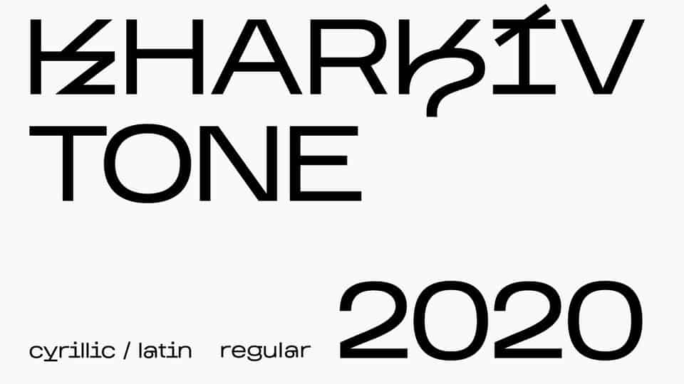 Kharkiv Tone: Unique Free Font for Creative Designs