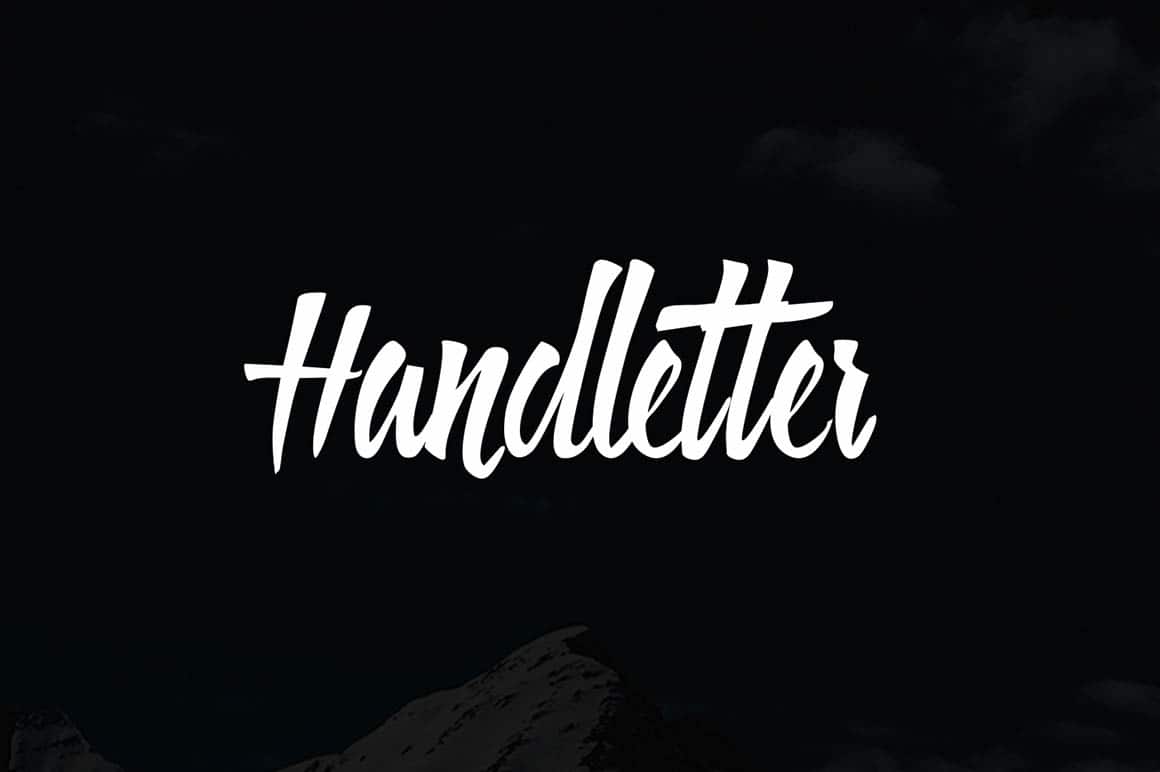 Download Handletter Script Free - Beautiful Handwritten Font