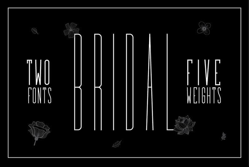 Download Bridal Font Free - Perfect for Wedding Designs