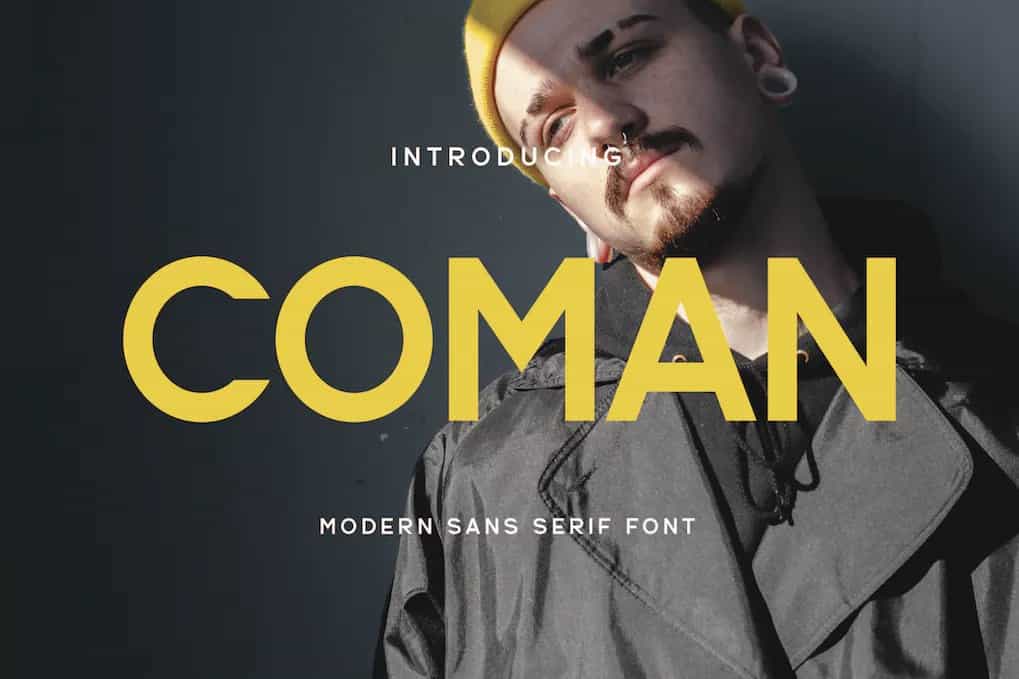 Download Coman Font Free - Refreshing Modern Typeface