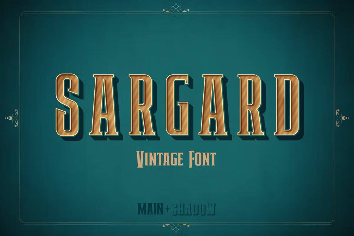 Free Sargard Font Download - Stylish and Versatile Typeface