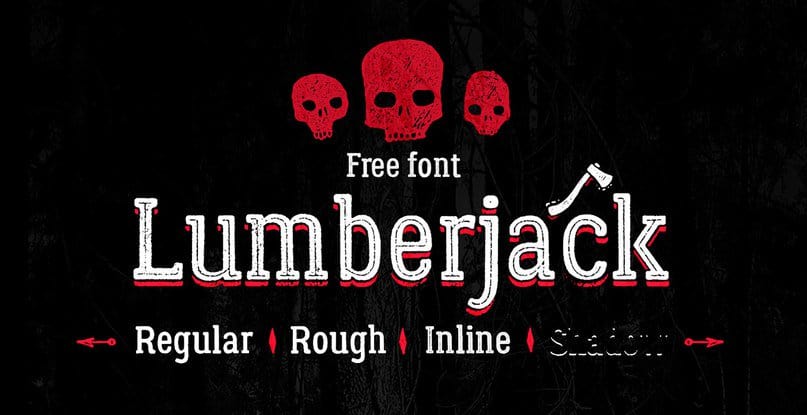 Скачайте шрифт Lumberjack - идеальное решение для вашего дизайна