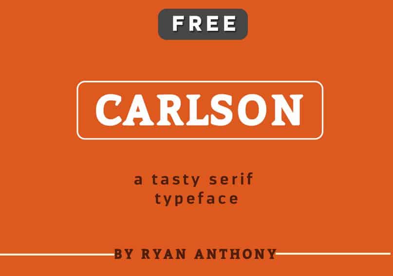 Download Carlson Font Free - Stylish and Versatile Typeface