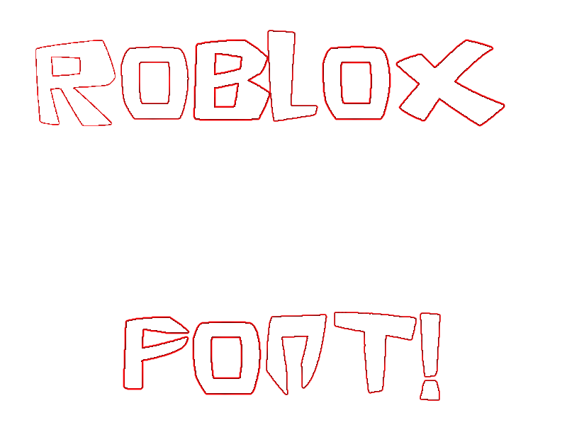 Roblox Font V1