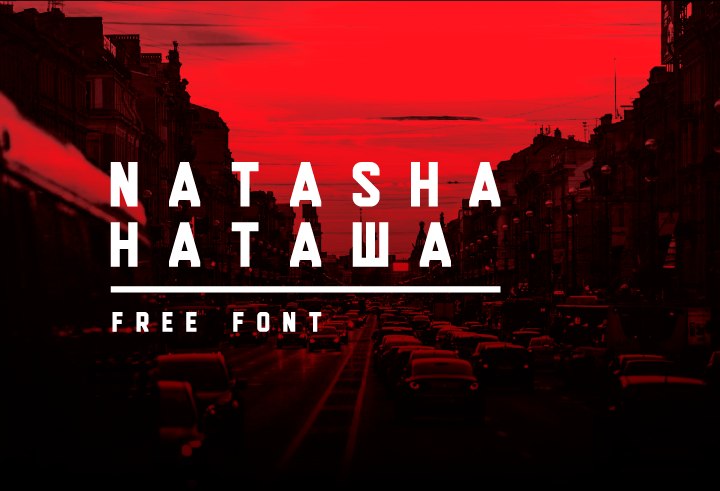 Schriftart Natasha