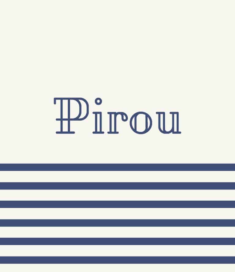 Shrift Pirou Regular