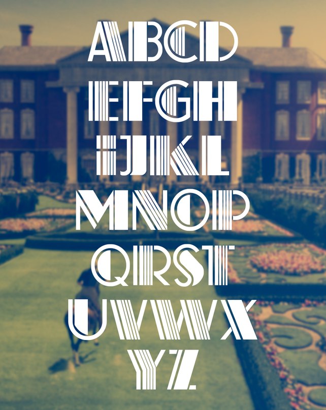 Skachat Shrift The Font Gatsby By Vams Besplatno