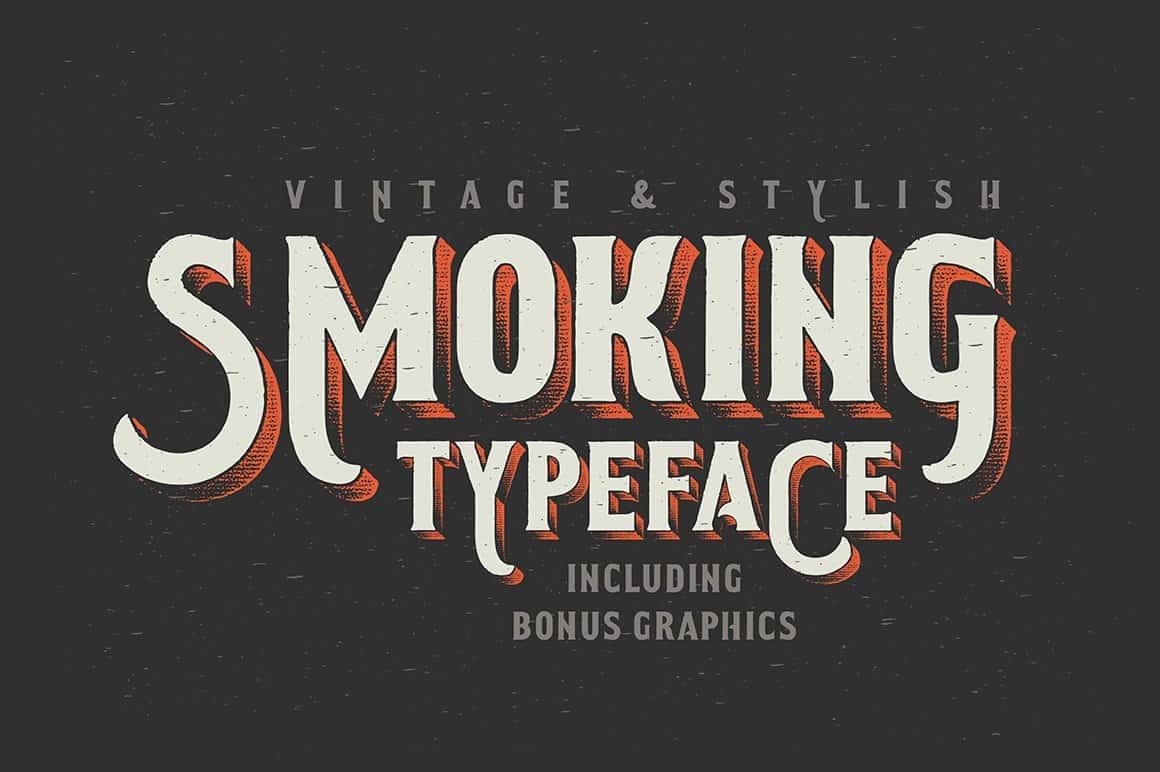 Smoking Typeface