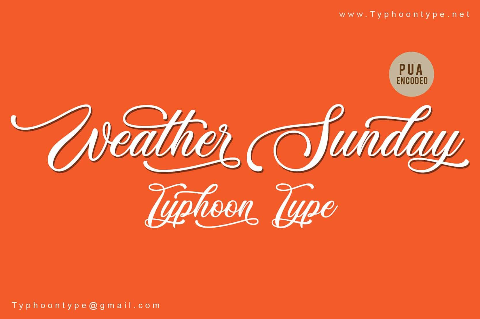 Download Weather Sunday Font Free - Unique Display Typography