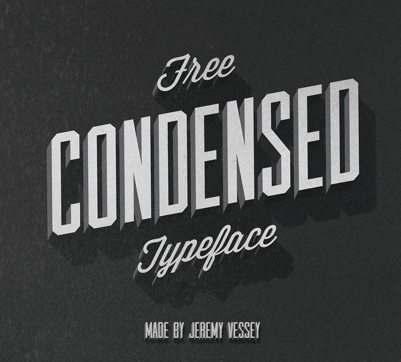 Download Cast Iron-Condensed font (typeface)