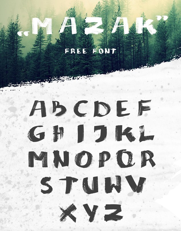 Download mazak fonto font (typeface)