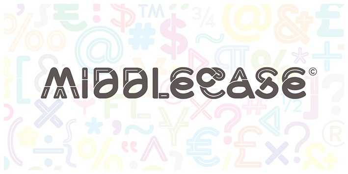 Download Middlecase font (typeface)