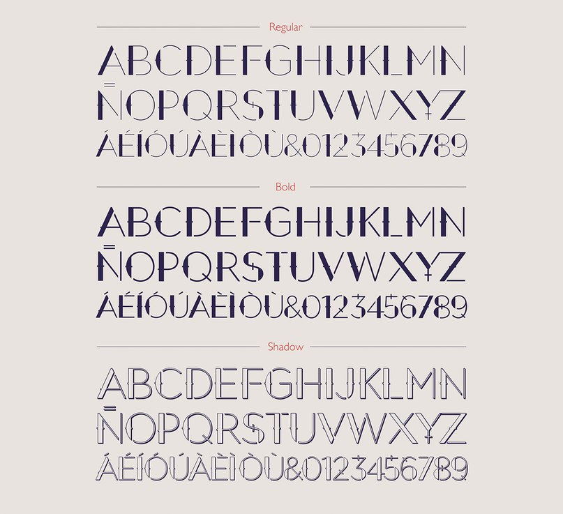 Download September Display font (typeface)