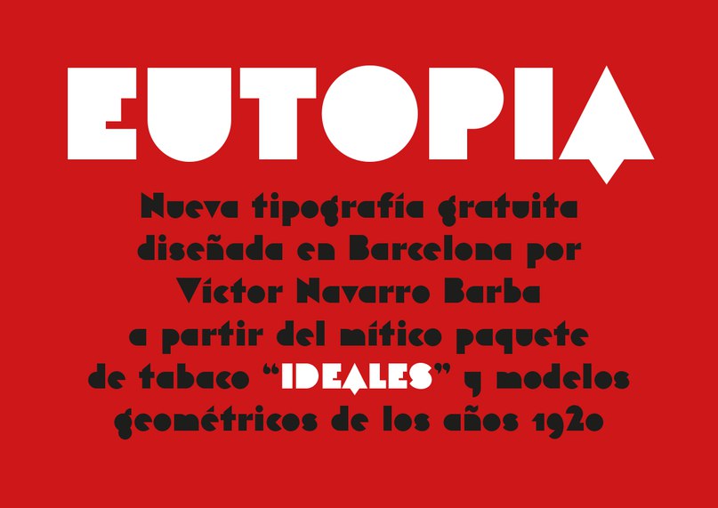 Download eutopia font (typeface)