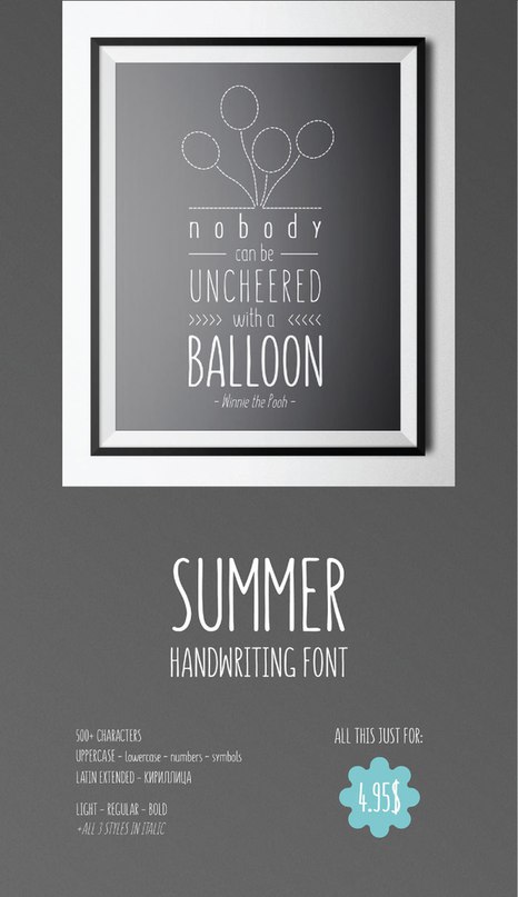 Download summer font (typeface)