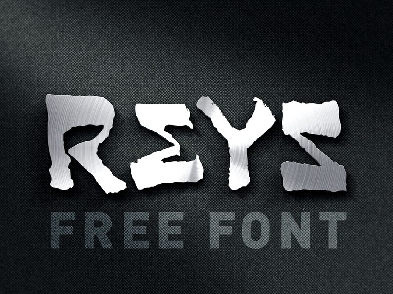 Download Reys-Regular font (typeface)