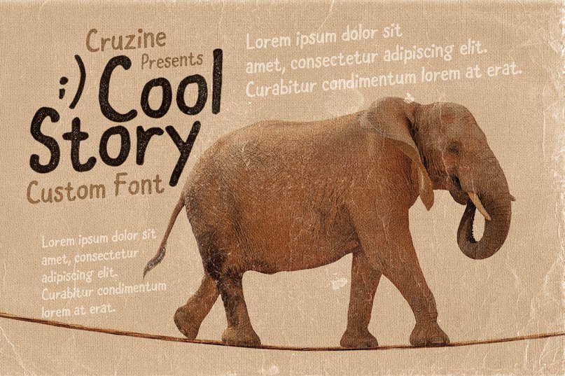 Download coolstory font (typeface)