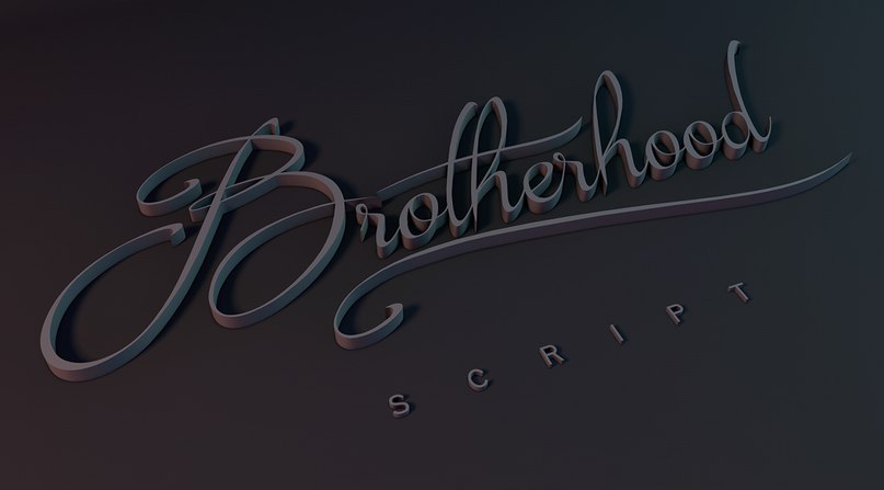 Download Brotherhood Script font (typeface)
