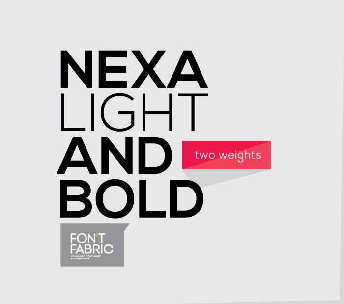 Download Nexa font (typeface)