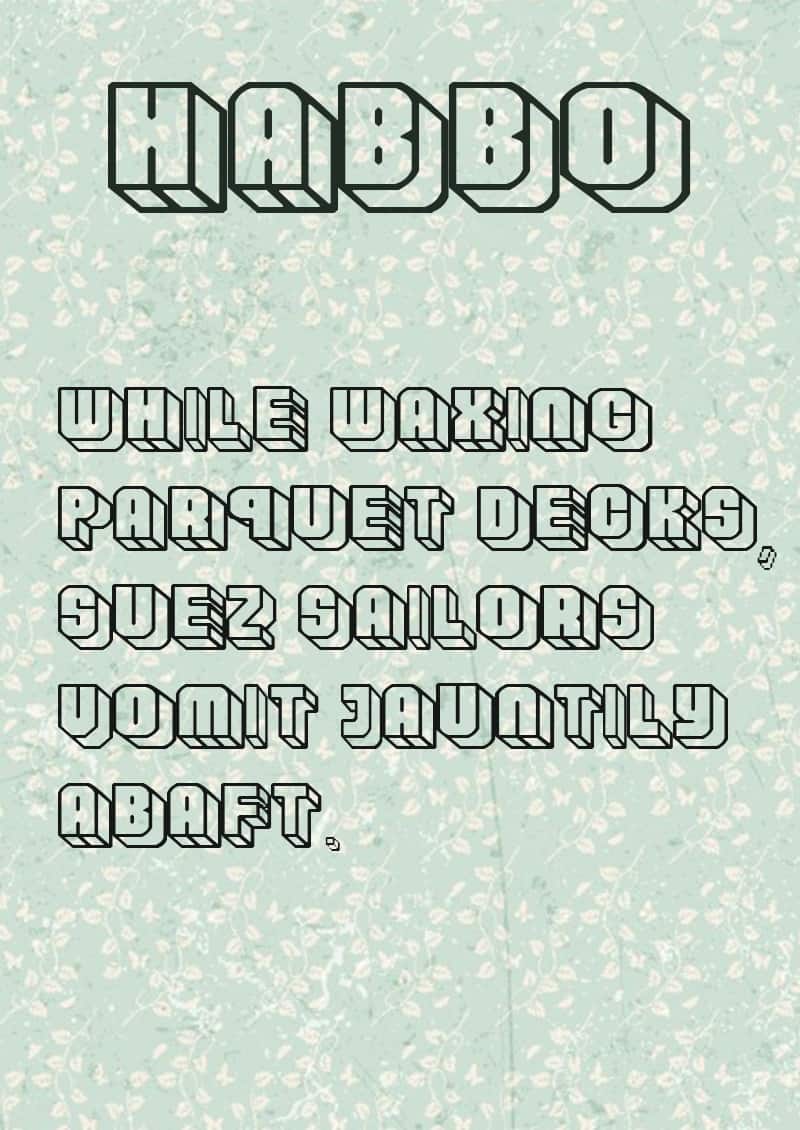 Download Habbo font (typeface)