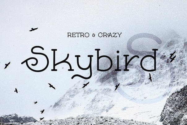 Download Skybird font (typeface)