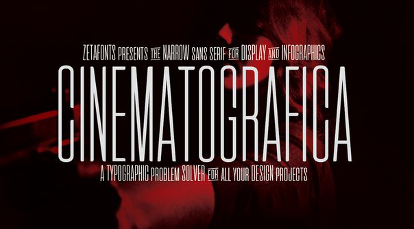 Download Cinematografica font (typeface)