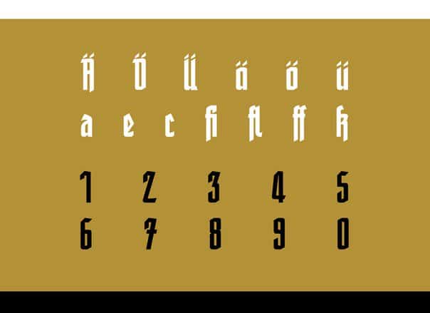 Download friedrich font (typeface)