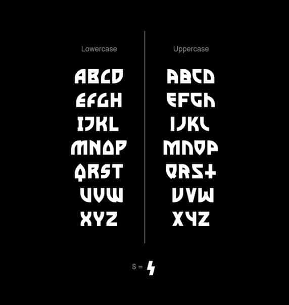 Download metal curve v5 font (typeface)